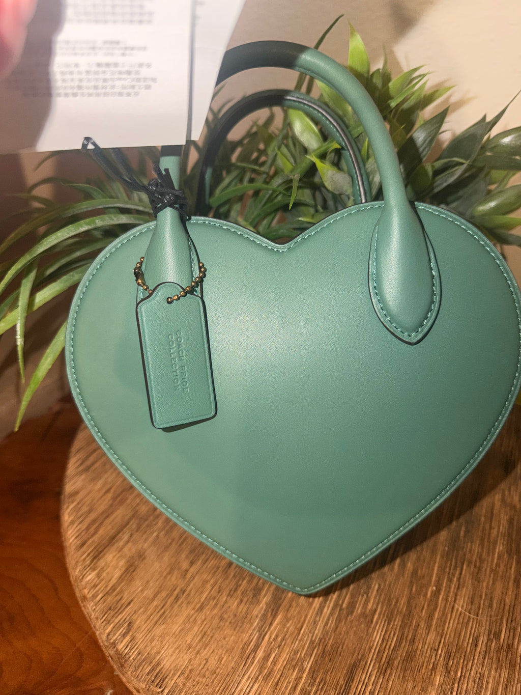 COACH PRIDE collection heart shaped purse. NWT
